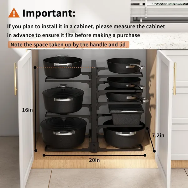 Black_Adjustable_Pots_And_Pans_Organizer_Under_Cabinet_8-Tier_Pot_And_Pan_Organizers_Inside_Cabinet_Kitchen_Cabinet_Organizers_And_Storage