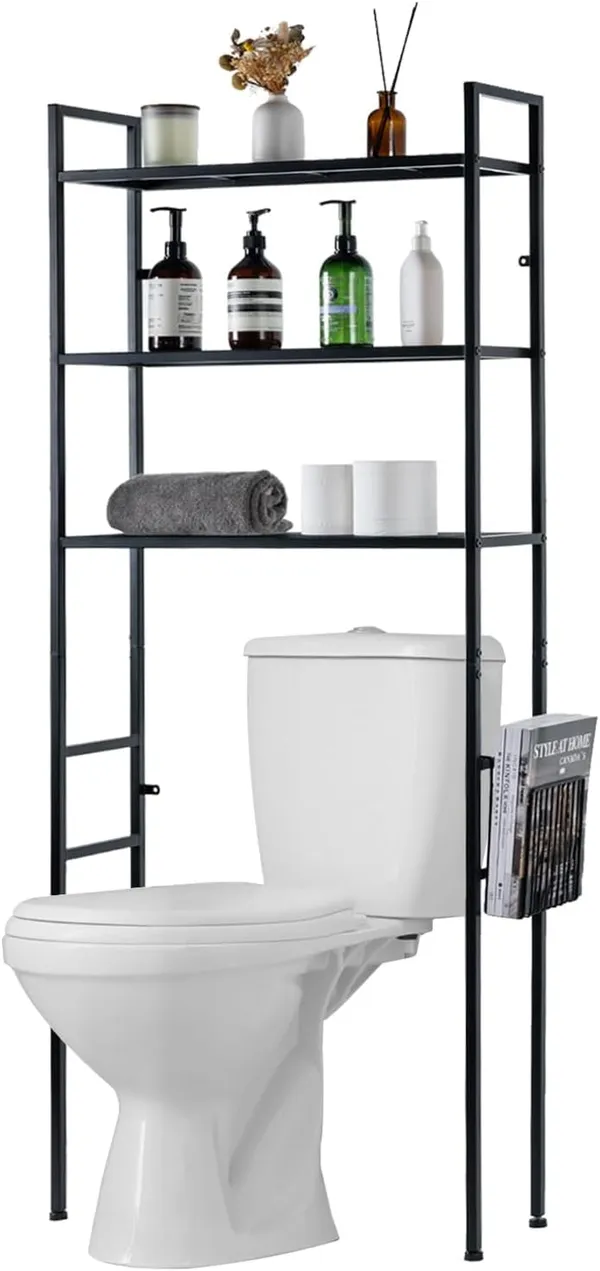 Black_3-Tier_Over_The_Toilet_Storage_Space_Saver_Metal_Bathroom_Shelves_Freestanding_Above_Over_Toilet_Storage_Shelf_With_1_Magazine_Holder_Basket