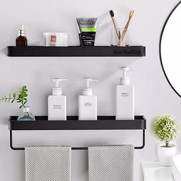 Black_Metal_3_In_1_Shower_Caddy_With_2_Basket_Shelves_1Towel_Holder_Wall_Mounted_Bathroom_Storage_Shampoo_Holder_Organizer_Kitchen_Spice_Rack_Bathroom_Shelf_Ms_Steel_2-Pack