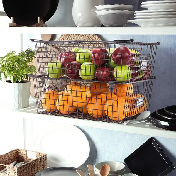 Black_Stackable_Xxl_Wire_Baskets_For_Pantry_Storage_And_Organization_-_Set_Of_2_Pantry_Storage_Bins_With_Handles_-_Large_Metal_Food_Baskets_Keep_Your_Pantry_Organized