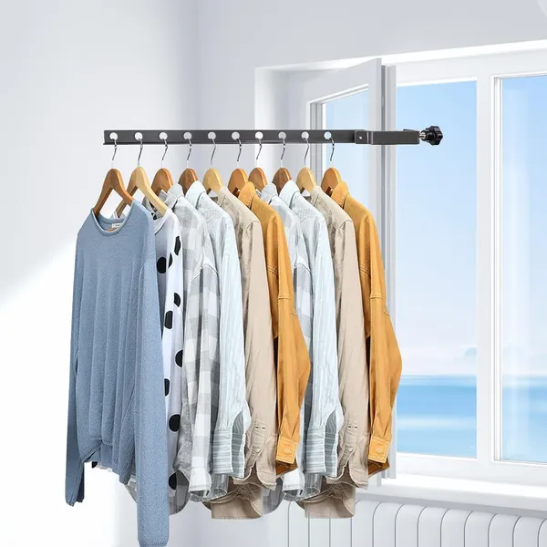 Black_2-Pack_Clamp-On_Clothes_Drying_Rack__No-Drill_Foldable_Steel_Laundry_Hanger_Wall_Mounted_Indoor/Outdoor_Dryer_For_Balcony_Window_Bathroom_&_More