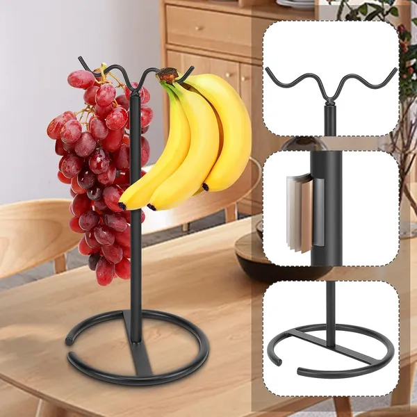 Black_Banana_Holder_Stand_Heavy-Duty_15Lb_Capacity_|_Metal_Banana_Hanger_Tree_For_Kitchen_Countertop_|_Keeps_Bananas_Fresh_Longer_|_Sleek_&_Stable_Design_(Double_Hooks_Stand)