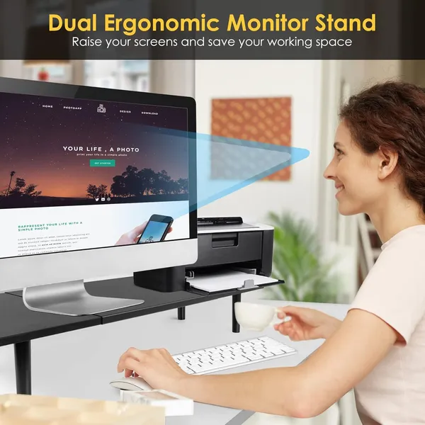 Black_Expendable_Dual-Monitor-Stand-Riser-For-Desk_Adjustable_Length_32-40_Inch__large_Desktop_Computer_Monitor_Riser_For_2_Screens__desk_Shelf_Organizer_Riser_Stand_For_Computer/Laptop/Pc/Printer/Tv