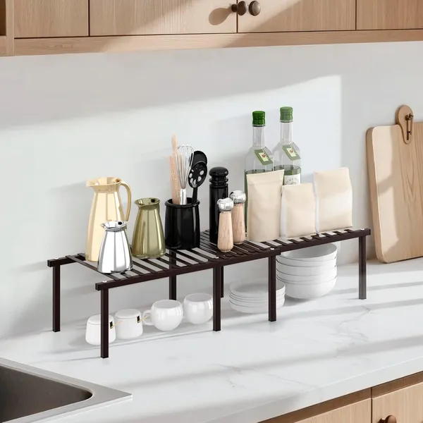 Black_1-Pack_Expandable_Kitchen_Counter_&_Cabinet_Shelf_Organizer_Premium_Heavy-Duty_Adjustable_Storage_Rack