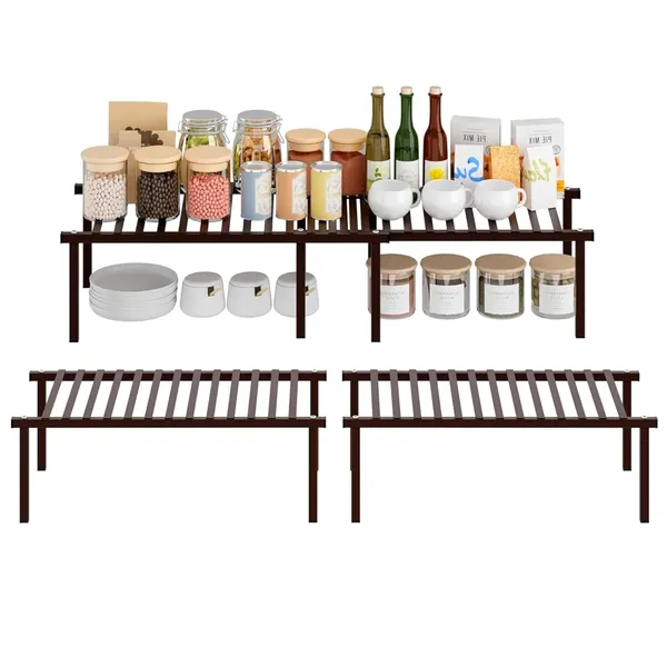 Black_1-Pack_Expandable_Kitchen_Counter_&_Cabinet_Shelf_Organizer_Premium_Heavy-Duty_Adjustable_Storage_Rack