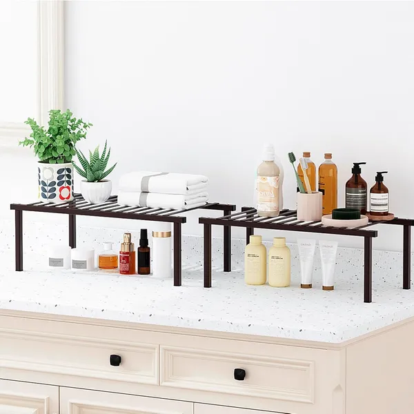 Black_2-Pack_Expandable_Kitchen_Counter_&_Cabinet_Shelf_Organizer_Premium_Heavy-Duty_Adjustable_Storage_Rack