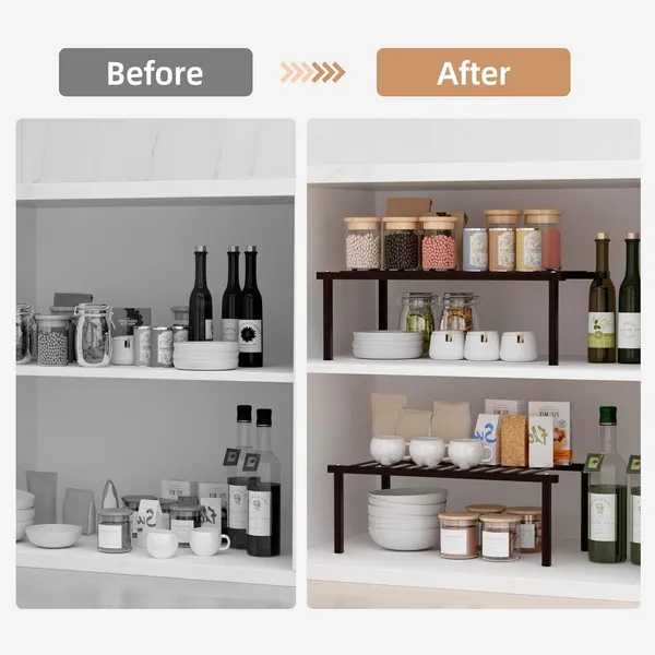 Black_2-Pack_Expandable_Kitchen_Counter_&_Cabinet_Shelf_Organizer_Premium_Heavy-Duty_Adjustable_Storage_Rack