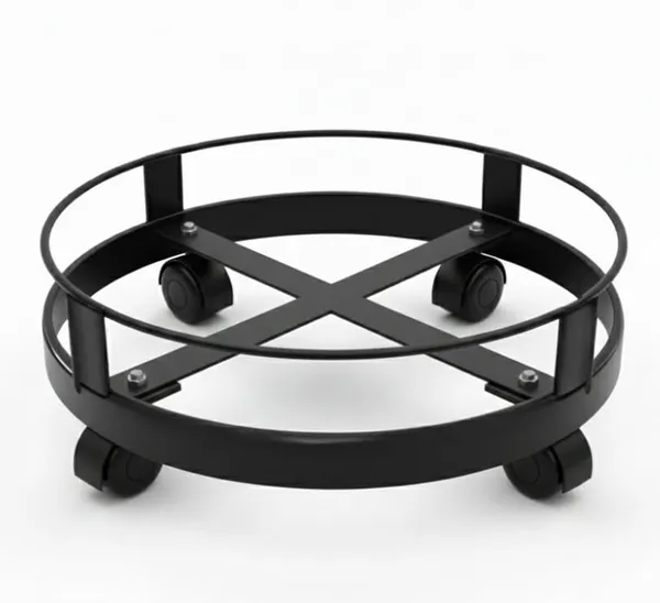 Black_Steel_Gas_Cylinder_Trolley_With_Wheels_Heavy_Duty_Lpg_Cylinder_Stand_Stainless_Steel_Powder-Coated_Multi-Purpose_Kitchen_Utility