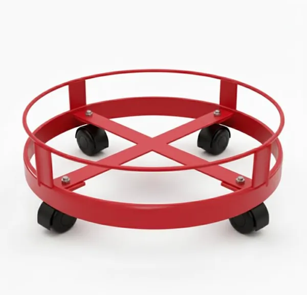 Red_Steel_Gas_Cylinder_Trolley_With_Wheels_Heavy_Duty_Lpg_Cylinder_Stand_Stainless_Steel_Powder-Coated_Multi-Purpose_Kitchen_Utility
