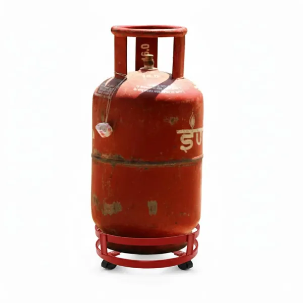 Red_Steel_Gas_Cylinder_Trolley_With_Wheels_Heavy-Duty_Lpg_Cylinder_Stand_Stainless_Steel_12"_Diameter_4"_Height_