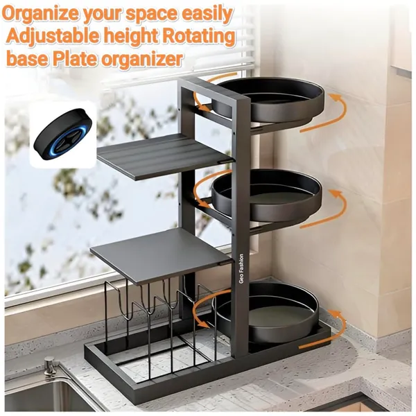 Black_6-Tier_360__Rotating_Spice_Rack_|_Heavy-Duty_Modular_Kitchen_Organizer_For_Pots_Pans_Jars_&_Plates_|_Compact_Countertop_Storage_With_Adjustable_Shelves