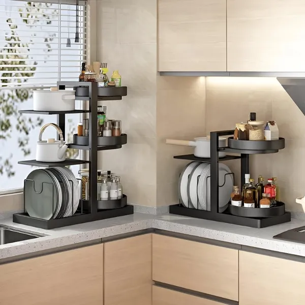 Black_6-Tier_360__Rotating_Spice_Rack_|_Heavy-Duty_Modular_Kitchen_Organizer_For_Pots_Pans_Jars_&_Plates_|_Compact_Countertop_Storage_With_Adjustable_Shelves