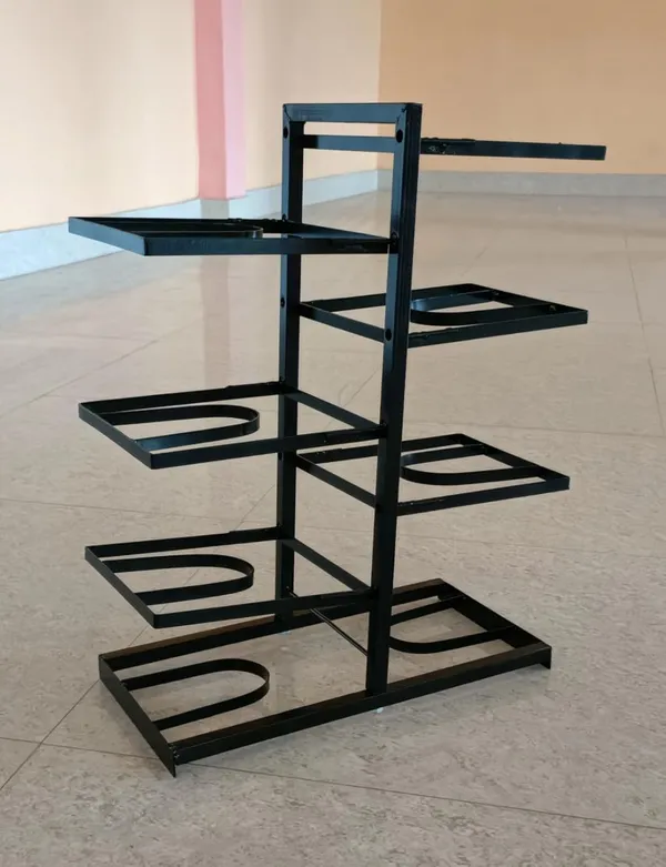 Black_Metal_7_Tier_Heavy_Duty_Adjustable_Pot_&_Pan_Under_Sink_Organizer_Pot_Holder_Cookware_Pot_Lid_Holder_7_Tier_Pot_Organizer_For_Cabinetkitchen_Storage_Shelf