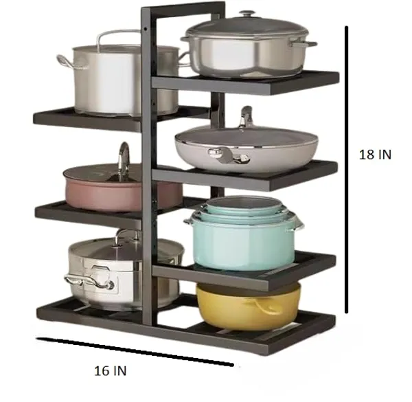 Black_Metal_7_Tier_Heavy_Duty_Adjustable_Pot_&_Pan_Under_Sink_Organizer_Pot_Holder_Cookware_Pot_Lid_Holder_7_Tier_Pot_Organizer_For_Cabinetkitchen_Storage_Shelf