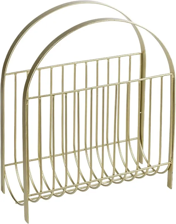 Black_Mid_Century_Metal_Wire_Magazine_Rack_Matte_Finish_Rectangular_Tabletop_Or_Floor_Standing_Engineered_Wood_Modern_Style_(Gold)