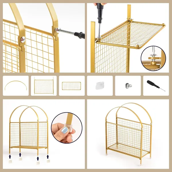 Gold_Freestanding_Magazine_Holder_Modern_Handbag_Design_Metal_Rack_For_Books_Vinyl_Record_Newspaper_Matte_25X4X30_Cm
