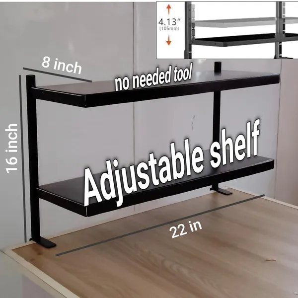 Black_Desk_Shelf_Clamp-On_Above_Or_Under_-_22_Inch_Clamp_Desktop_Shelf_Over_Or_Under_Table_Clamp_Shelf_Desk_Organizer_Shelf_For_Office_(Tool_Free_Installation)