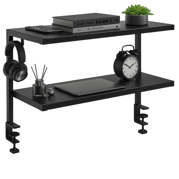 Black_Desk_Shelf_Clamp-On_Above_Or_Under_-_22_Inch_Clamp_Desktop_Shelf_Over_Or_Under_Table_Clamp_Shelf_Desk_Organizer_Shelf_For_Office_(Tool_Free_Installation)