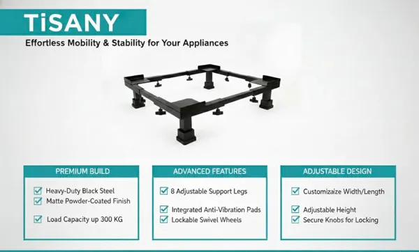 Black_Adjustable_Washing_Machine_&_Fridge_Stand_Heavy_Duty_Cooler_&_Dishwasher_Base_With_Wheels_|_300_Kg_Capacity_|_Expandable_(Min:_19"X20"_Max:_28"X31")_|_Anti-Vibration_&_Rust-Proof_