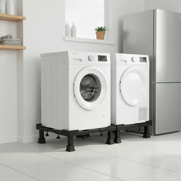 Black_Adjustable_Washing_Machine_&_Fridge_Stand_Heavy_Duty_Cooler_&_Dishwasher_Base_With_Wheels_|_300_Kg_Capacity_|_Expandable_(Min:_19"X20"_Max:_28"X31")_|_Anti-Vibration_&_Rust-Proof_