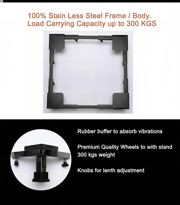 Black_Adjustable_Washing_Machine_&_Fridge_Stand_Heavy_Duty_Cooler_&_Dishwasher_Base_With_Wheels_|_300_Kg_Capacity_|_Expandable_(Min:_19"X20"_Max:_28"X31")_|_Anti-Vibration_&_Rust-Proof_