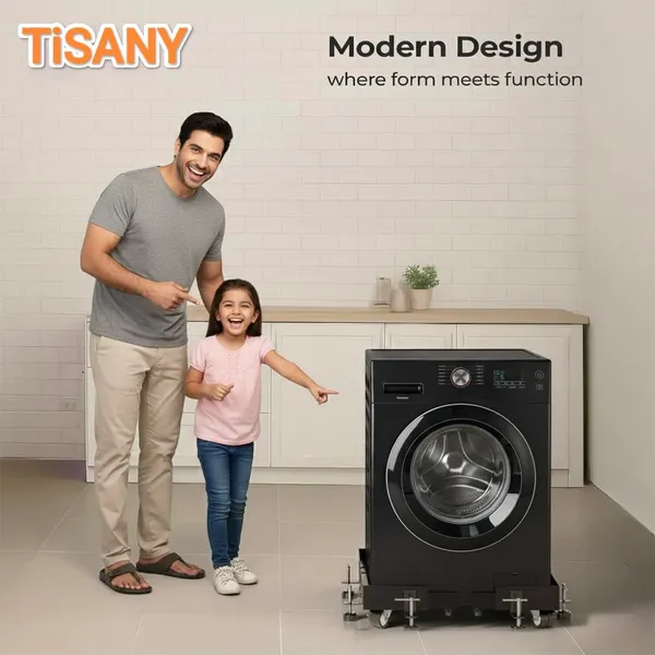 Black_Washing_Machine_Stand_Adjustable_Heavy-Duty_Metal_Trolley_With_Wheels_8_Anti-Vibration_Rubber_Grips_Load_Capacity_250Kg_Suitable_For_Washing_Machine_Fridge_Dishwasher_&_Air_Cooler