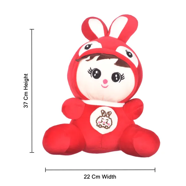 Red_Soft_Girl_Rabbit_Toys_With_Cap_For_Kids
