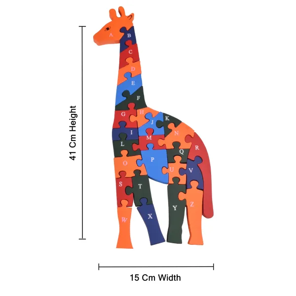 Multicolor_Multicolor_Giraffe_Jigsaw_Puzzle_With_Alphabets_&_Numbers_For_Kids