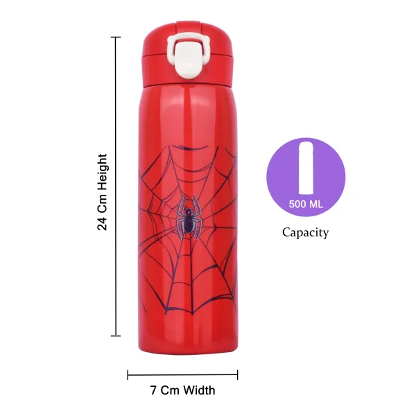 Red_Spider_Symbol_Water_Bottle_/_Stainless_Steel_Flask_Water_Bottle_For_Kids