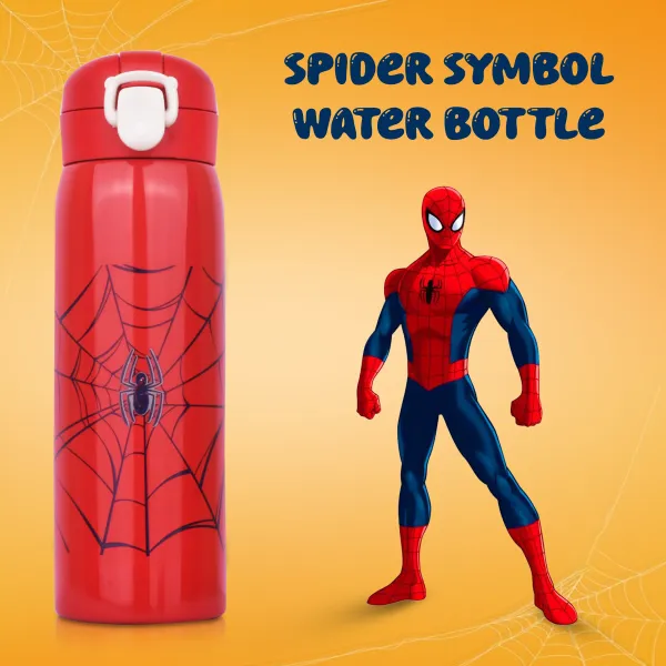 Red_Spider_Symbol_Water_Bottle_/_Stainless_Steel_Flask_Water_Bottle_For_Kids