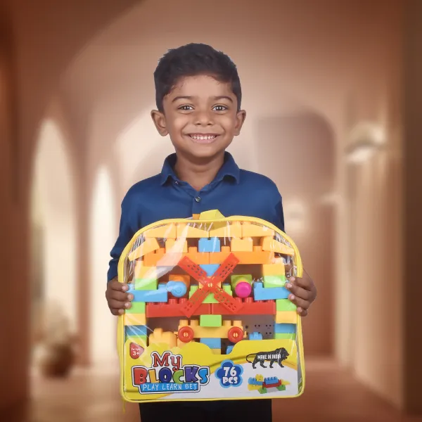 Multicolour_Plastic_Building_Blocks_/_Stackable_Toys_For_Kids