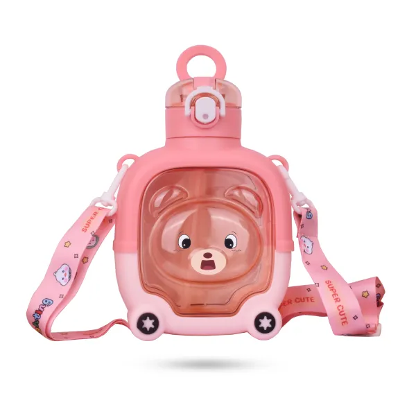 Pink_Teddy_Bear_Water_Bottle_Childrens_Water_Bottle_For_Kids
