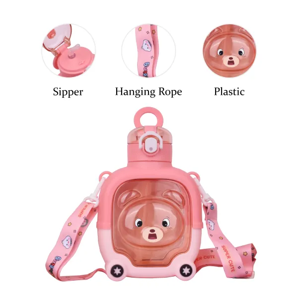 Pink_Teddy_Bear_Water_Bottle_Childrens_Water_Bottle_For_Kids
