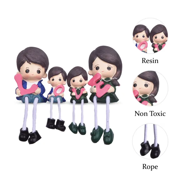 Pink_Lovable_Family_Resine_Statue_With_Love_Text_|_Best_Family_Gift_Items_For_Kids