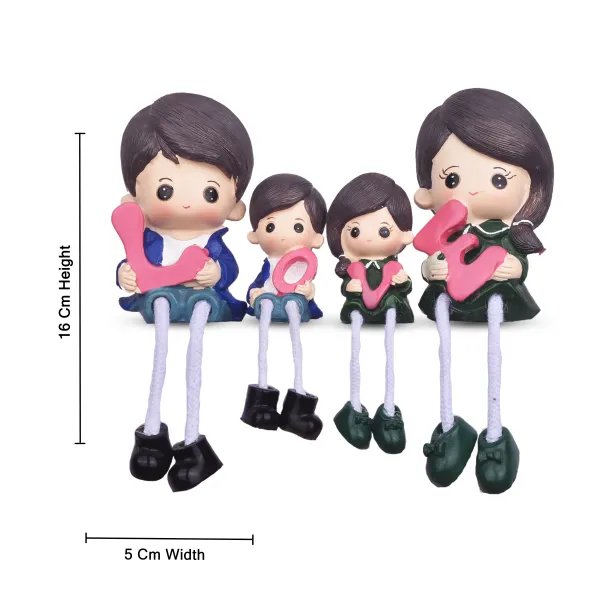 Pink_Lovable_Family_Resine_Statue_With_Love_Text_|_Best_Family_Gift_Items_For_Kids