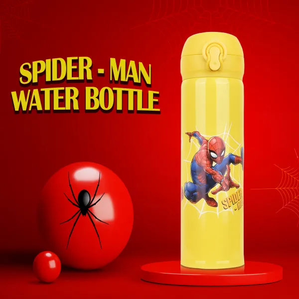 Yellow_Spider_Man_Water_Bottle_/_Kids_Water_For_Kids
