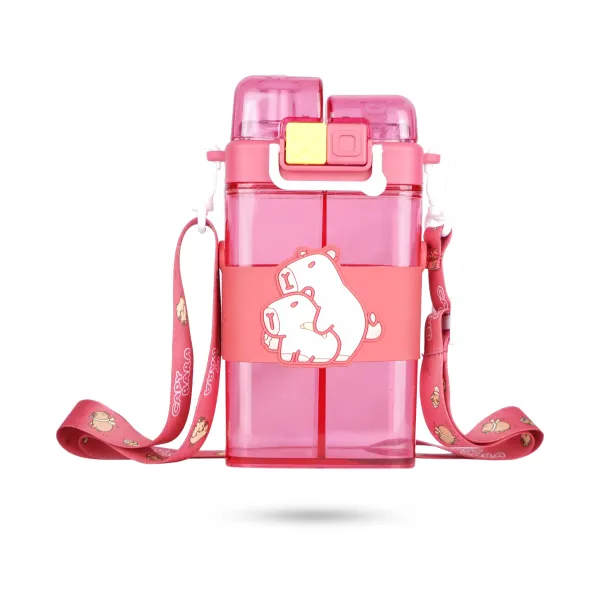 Pink_Capybara_Water_Bottle_(Pink)_|_2_In_1_Water_Bottle_For_Kids