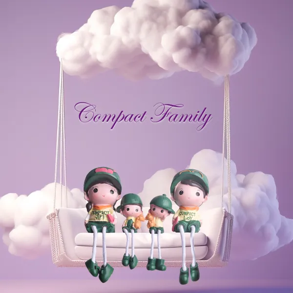 Green_&_Yellow_Lovable_Family_Hanging_Leg_Statue_/_Best_Gift_Items_For_Kids