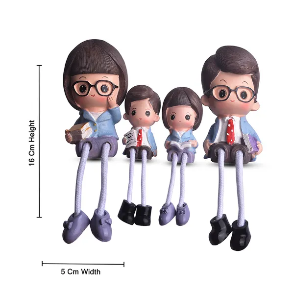 Multicolour_Miniature_Doll_Family_|_Family_Statue_For_Kids