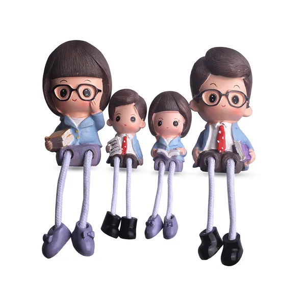 Multicolour_Miniature_Doll_Family_|_Family_Statue_For_Kids