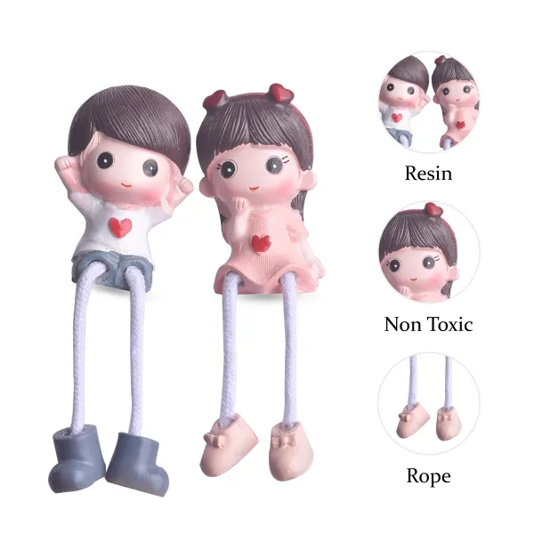 Multicolour_Couple_Miniature_Idol_With_Heart_/_Love_Statue_For_Couples