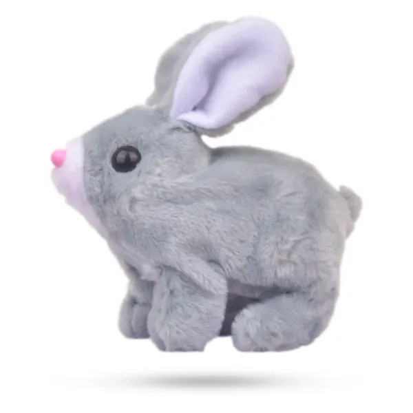 Toys Charm Grey Walking Rabbit With Light (Grey) / Childrens Toys