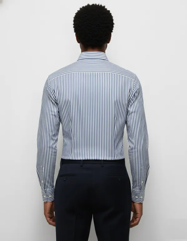 Blue_Premium_Cotton_Formal_Shirt_For_Men