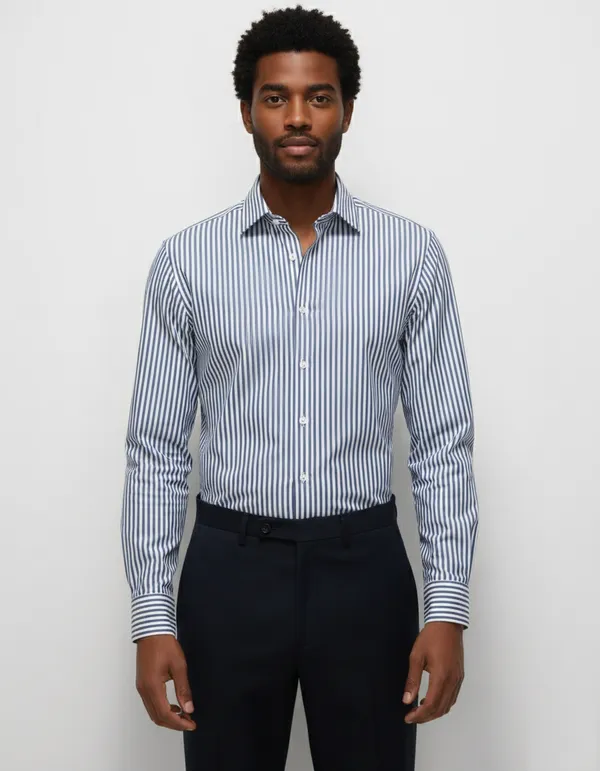 Blue_Premium_Cotton_Formal_Shirt_For_Men