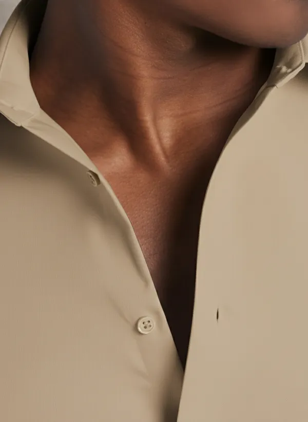 Beige_Premium_Cotton_Formal_Shirt_For_Men