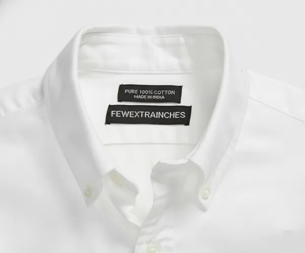 White_Premium_Cotton_Casual_Oxford_Shirt_For_Men