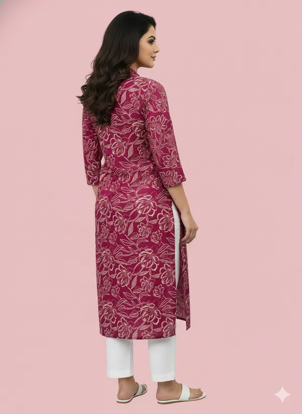 Pink_Printed_Kurtis_Cotton_For_Women