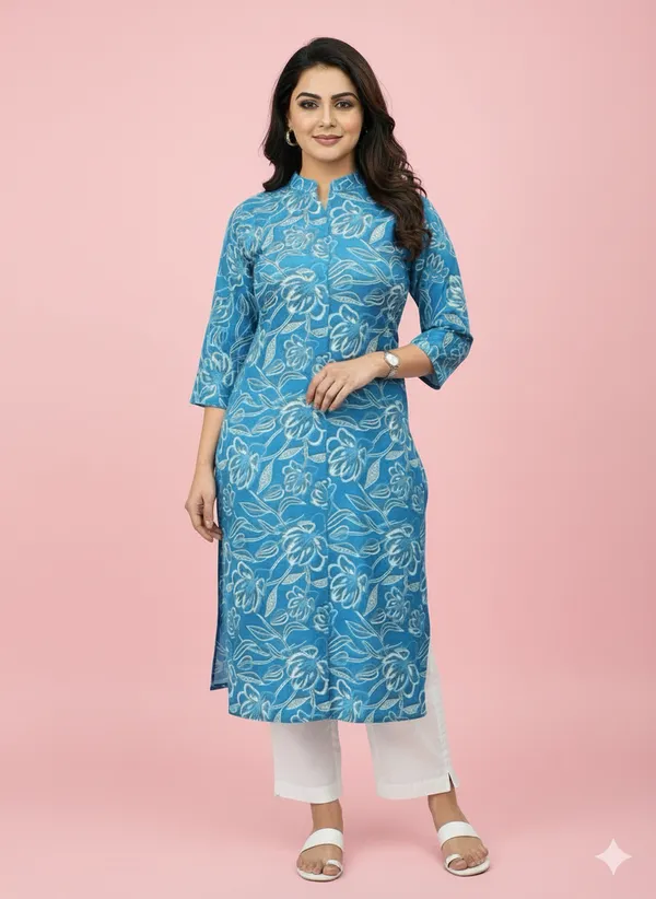Sky_Printed_Kurtis_Cotton_For_Women