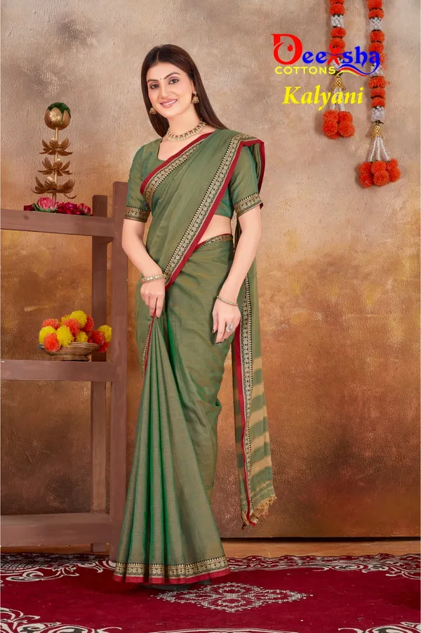 Pista_Green_Kalyani_Narayan_Peth_Masarasaised__Cotton_And_Kalamkari_1_Meter_Matching_Blouse_Free_For_Women