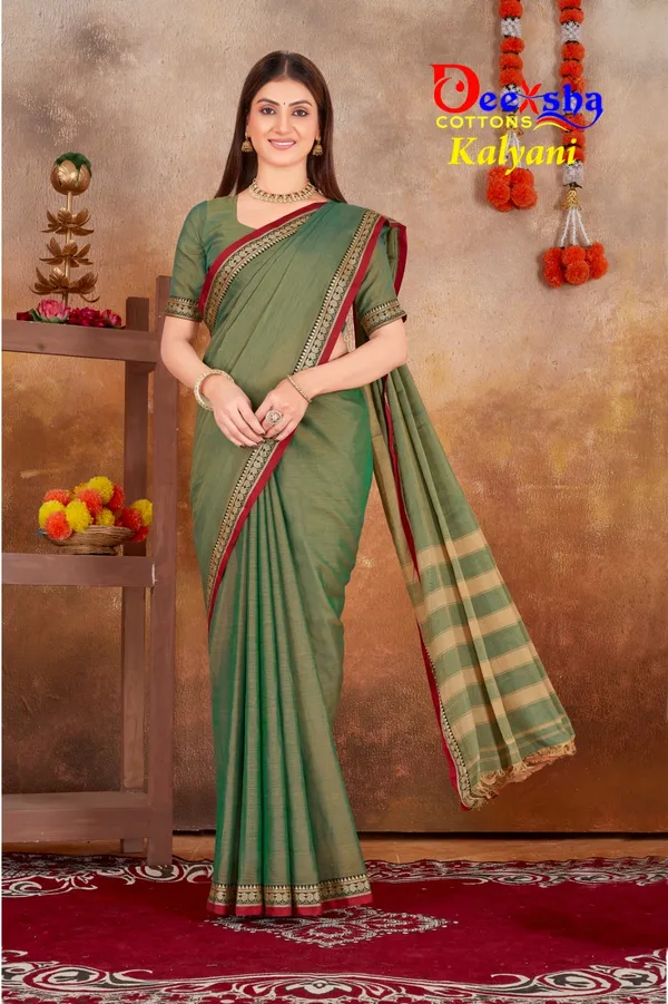 Pista_Green_Kalyani_Narayan_Peth_Masarasaised__Cotton_And_Kalamkari_1_Meter_Matching_Blouse_Free_For_Women